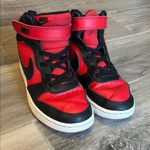 Nike Kids Red and Black Sneakers